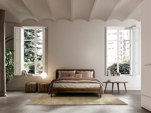 Letto con testiera Sector di Colombini Casa