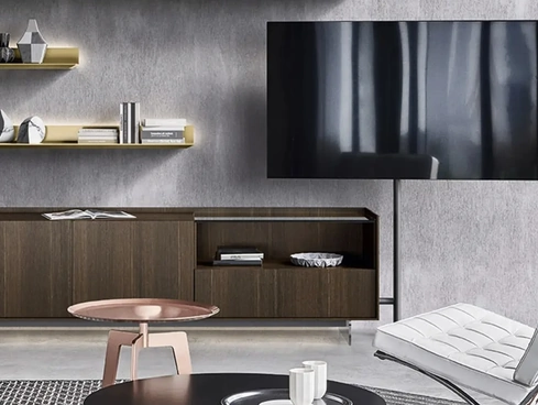 Mobile Porta Tv in Rovere Tv Video di Sangiacomo