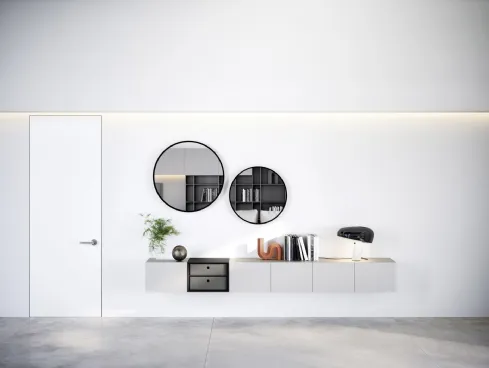 Mobile sospeso Box 12 Bianco di Novamobili