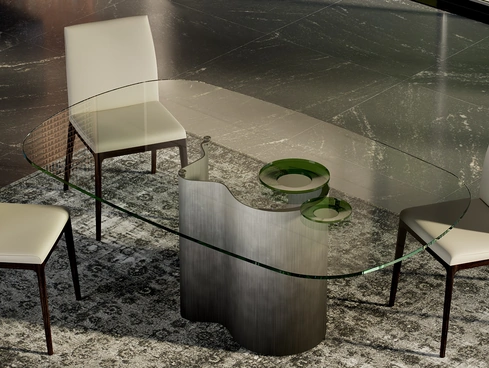 Tavolo Papelito Glass di Cattelan Italia