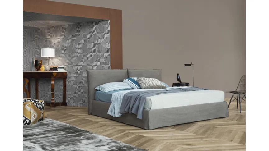 Letto in tessuto Lazy 015 di Flexteam