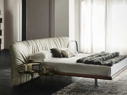 Letto in ecopelle Marlon di Cattelan Italia